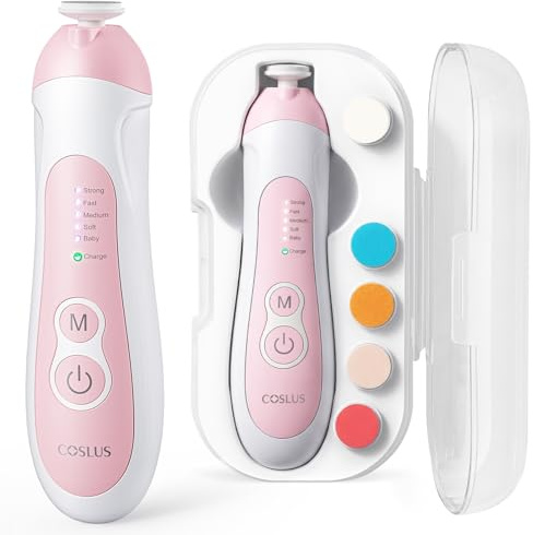COSLUS Lima per unghie elettrica ricaricabile per bambini-P