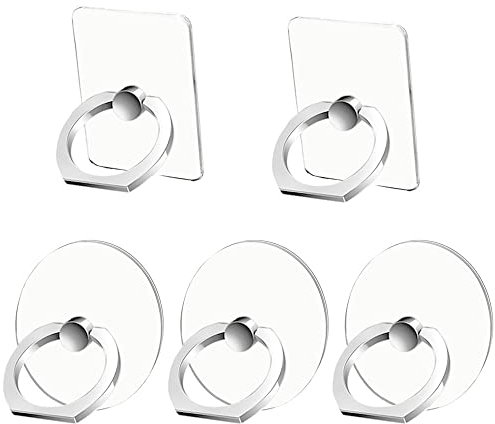 Kinizuxi Soporte Móvil,Soporte de Anillo para Teléfono, Soporte para Anillo de Teléfono Celular, Soporte de Anillo de Dedo de Rotación de 360°,Compatible con iPhone,Samsung,All Smartphones
