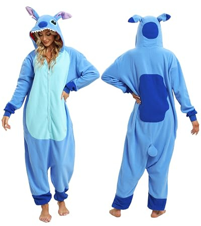 LBJR Tier Onesie Karneval Halloween Kostüm Cosplay Schlafanzüge Erwachsene