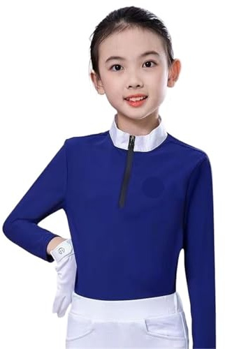YXADGML Pantaloni Equitazione Donna Set di Abbigliamento for Equitazione for Bambini, Pantaloni da Equitazione, Maglietta, Pantaloni Sportivi, Leggings da Equitazione(Color4,150)
