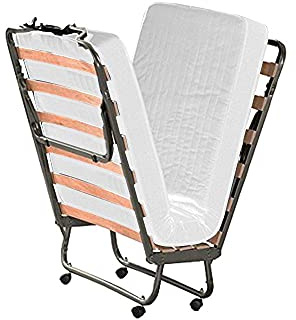 miasuite i sogni italiani Brandena Pieghevole, Memoria Espuma, Blanco, 80 x 200 x 38