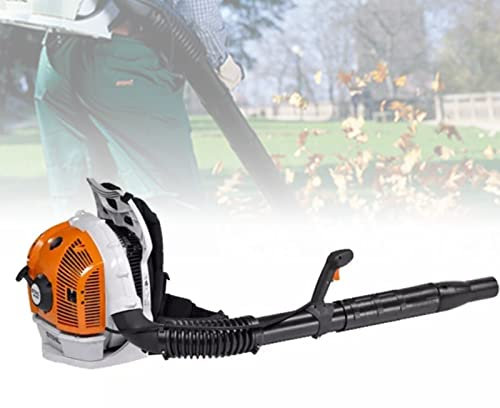 Soplador de Hojas de Mochila Versátil, Soplador de Hojas de Gasolina con Boquilla de Turbina, Soplador de Hojas de Jardín Fácil de Usar para Limpiar Hojas y Otros Desechos de Patios y Jardines
