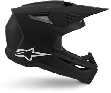 Alpinestars S-M3 Motocross Helm, schwarz matt, XL (61/62)