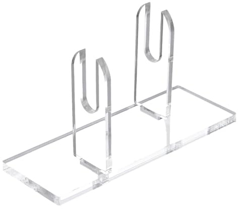 Opdestn Support De Présentation Pliable Pour Éventail - Support pour Éventails à Main en Acrylique - Organisateur Transparent Pliable pour Outils de Refroidissement, Porte-Accessoires de Scène pour