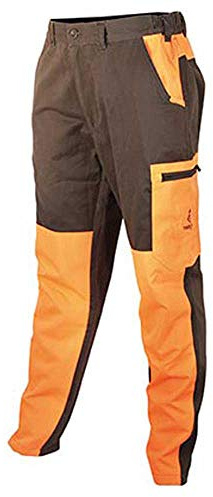 Treeland Pantalon de Chasse renforcé Orange Maquisard T581 (48)