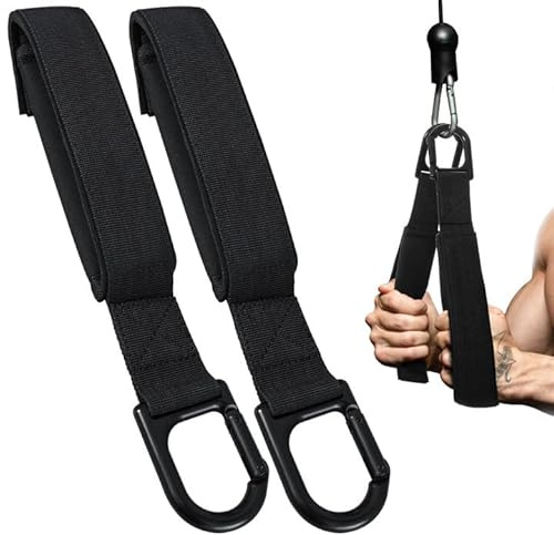 Fanwer Accesorio de Cable de Cuerda Tríceps, Cuerda Triceps Polea, Correas de Extensión de Euerda de Tríceps, para Equipo de Hogar/Gimnasio