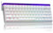 AULA HERO 68 Mechanical Gaming Keyboard,Hall Effect Magnetic Switch,0.01mm Adjustable Actuation Rapid Trigger,8K Polling Rate,Five-Layer Padding,Hot-Swap,RGB,Side Print,60% Wired Keyboard (White)
