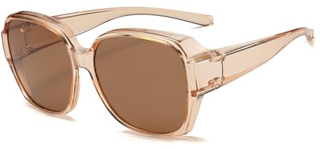 Farrobor Surlunettes de Soleil Polarisées - Sur Lunettes de Soleil Femme Homme pour Protection UV400 Conduite
