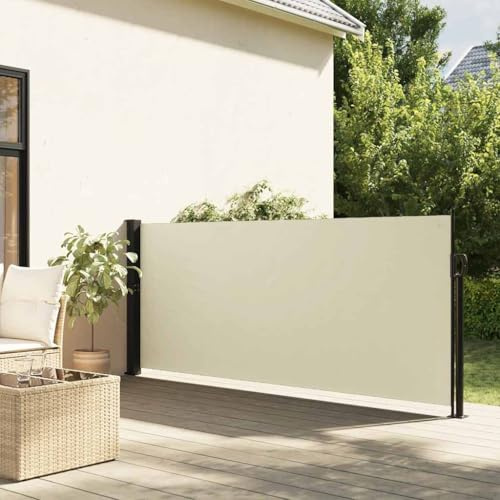Generico Tenda da Sole Laterale Retrattile Crema 140x300 cm,Casa e Giardino,Prato e Giardino,Vita all'aperto,Ombrelloni e parasole-4004295