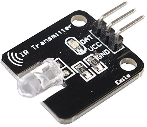 HALJIA 38 kHz infrarossi IR trasmettitore sensore modulare Compatibile con Arduino