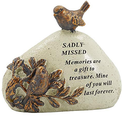 Sadly Missed Robin Bird Memorial Placa de Piedra para Tumba