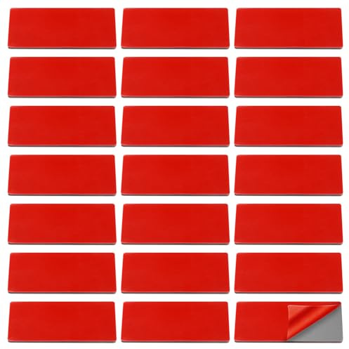 APOMOONS Dubbelsidig självhäftande kuddar, kraftig monteringstejp, 56 stycken ultraSticky stark Pads tejp, 1,5 mm tjock för väggbild, bil, hem, kontor
