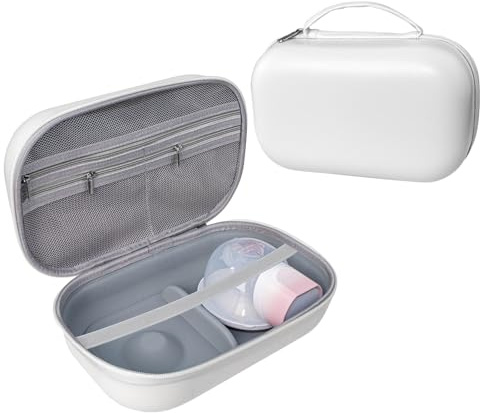 Rrlihjgu Borsa portaoggetti per tiralatte - Borse termiche per biberon - Contenitore regolabile portatile per uso quotidiano e viaggi