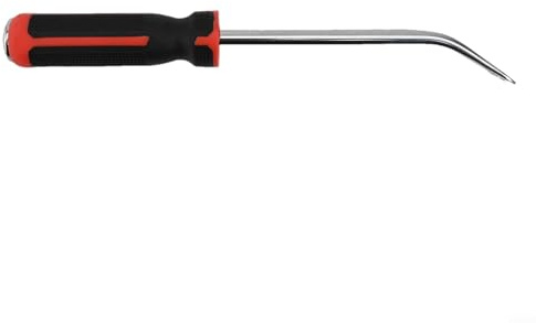 Alloy Steel Car Door Trim Panel Removal Tool with Strike Cap, Ergonomic Handle Pry Tool for Vehicle Interior Clip Fastener and Moulding Repair Tasks