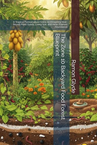 The Zone 10 Backyard Food Forest Blueprint: A Tropical Permaculture Guide to Designing Year-Round Plant Guilds, Living Soil, and Heat-Tolerant Abundance