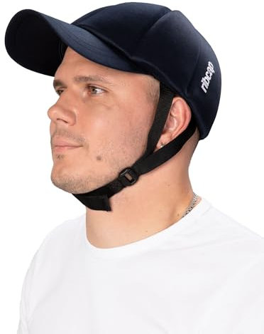 Ribcap Baseballmütze Medizinischer Schutzhelm – Sicherer und Stilvoller Kopfschutz für Sturzgefährdete| Ideal für Epilepsie, Erwachsene, Senioren und Aktivitäten | S/M (53-58cm)