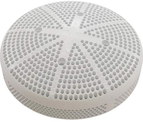 Custom Molded 25215-000-003 175 GPM VGB Fiberglass Main Drain Cover - White