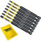 7 x SabreCut SCRK89TXTP 89 mm Torx Tamper Proof T10 T15 T20 T25 T27 T30 T40 Magnetic Security Impact Schraubendreher Bits Set Torx Heavy Duty Kompatibel mit Dewalt Milwaukee Bosch Makita und mehr