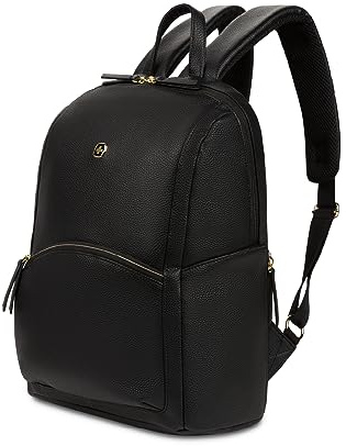 SwissGear Unisex's Serenity Luxe Women's Laptop Backpack, Black, 16 Inches
