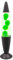 Global Gizmos 48819 Black and Green Lava Lamp/Black Base Colour/Retro Nostalgia/Relaxing Mood Light / 16 Inch Height