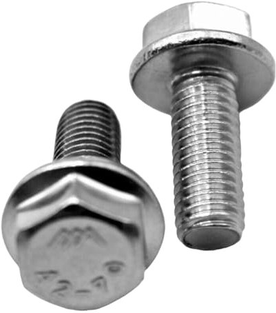 Sechskantschraube Flanschschraube Bundschraube Bolzen ähnl. DIN 6921 Edelstahl A2 V2A mit Flansch M5/M6/M8/M10
