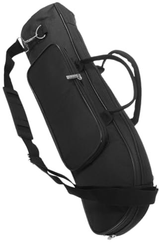 Toyvian Trompetentasche Kleine Trompeten Tragetasche Oxford Gewebe Gepolstert Mit Schultergurt Und Aufbewahrungsfach Für Zubehör