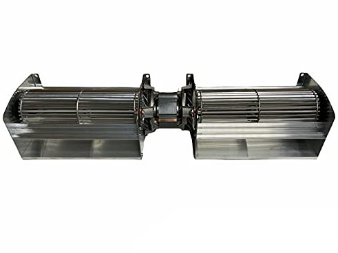 eRicambi, Ventilatore Tangenziale Doppio per Stufe a Pellet e Camini TGD 80/1-220/35 EMMEVI - FERGAS, Ø Ventola 80mm, Lunghezza Totale 579mm, Potenza 120w