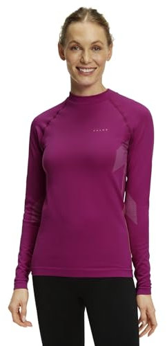 FALKE Damen Funktionsshirt Maximum Warm Trend, Funktionsmaterial, 1 Stück, Lila (Radiant Orchid 8692), M