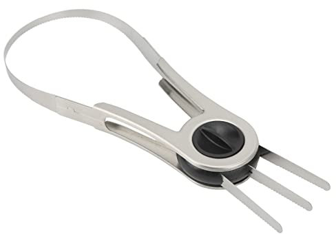 Affettatrice per Mango, Separatore per Affettare Mango Coltello da Taglio per Sbucciare la Frutta