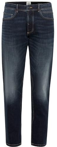 camel active Herren Regular Fit fleXXXactive® Jeans Dunkelblau, menswear-35/32