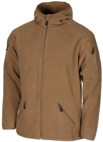 MFH Fleece-Jacke, Tactical (DE/NL/SE/PL, Alphanumerisch, XL, Regular, Regular, coyote tan)