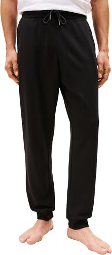 Tommy Hilfiger Uomo Pantaloni da Jogging Track Pant con Coulisse, Nero (Black), M