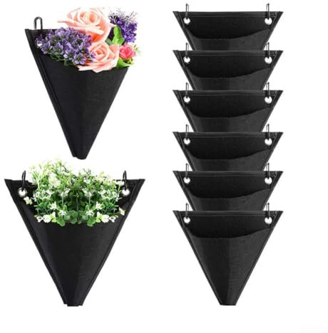 Sacchi verticali per piantare interni ed esterni, soluzione di giardinaggio intuitiva per una coltivazione efficiente nello spazio