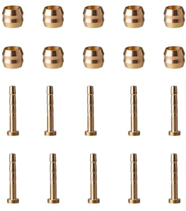 Lot de 10 connecteurs de frein de vélo olive et connecteur de tuyau de frein pour vélo Shimanos Avid Sram pièce de rechange (pour BH59)