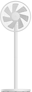 Xiaomi Mi Smart Standing Fan 2 Lite Ventilateur de table et sur pied avec connexion d'applications iOS/Android Mi Home en option (38 W, 38-58 dB, 3 vitesses, compatible Alexa et Google Assistant)