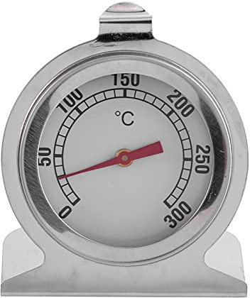 Ofenthermometer für Backofen, 0–300 °c Edelstahl-Ofenthermometer Für Elektro-/Gasöfen Sofort Ablesbares Thermometer Backofenthermometer Innen Für Grill, Braten, Chef, Smoker