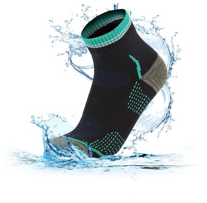 RANDY SUN® Unisex Calzini Impermeabili, Uomo Donna Calze Traspiranti per Campeggio Pesca Hiking Golf Ciclismo Rafting, 1 Paio