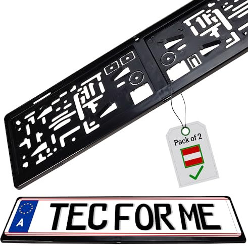 NEU! Easy Click Kennzeichenhalter at Classic robust & vielseitig für at-Standardgröße – Perfekte Fahrzeuganpassung, Diebstahlsicherung, flexibel & langlebig, Ideal für alle Autotypen