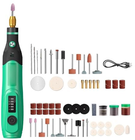 Verktygssats FöR Gravyrpenna Elektrisk Borrslipmaskin Gravör Pennaslip Mini 5 Växeljustering Elverktyg Slipmaskin Polerare For DIY-modell Power(135Pcs)