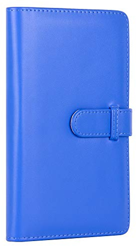 Mini album fotografico per pellicole da 5 x 7,6 cm, 96 tasche, raccoglitore per foto Kpop per fotocamera istantanea Fujifilm Instax Mini, per immagini Polaroid Hi-Print (Navy)