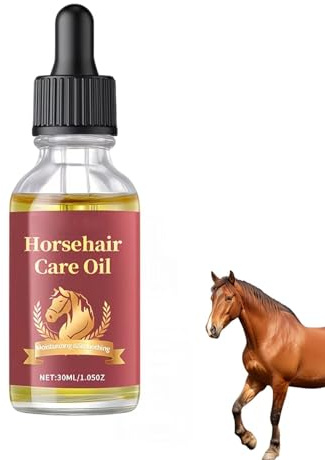 Häst Hårglans För Skötsel Och Glans 30 ml Ekvint balsam | Hårlösning För Släta Man Och Svans Används vid rykt och daglig skötsel av man, svans samt päls, ger en slät, glansig,