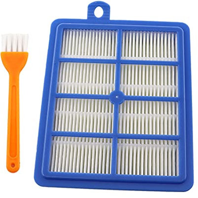 MCHNIC Washable Hepa Filter for AEG AEF12, AFS1W Allergy and Philips Vacuum Cleaners, for UltraOne, Ultrasilence, VX6-9, LX7-9