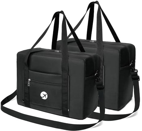 PALAMEA Bolsa Viaje 40x30x20 Wizzair Vueling, Plegable Equipaje de Mano Cabina Impermeable Bolso de Viaje Bolsa de Cabina Bolsa de Deporte Hombre Bolsos Maternidad Hospital Bolso