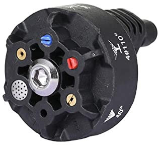 6 in1 Adjustable Nozzle for 1/4 Inch High Pressure Cordless Washer Cleaner 3000PSI Spray Hose Parts Nozzle Water