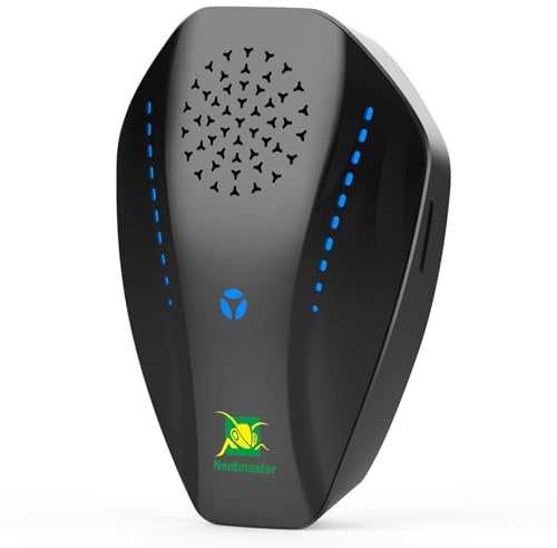 Neatmaster Ultrasonic Repeller & Insect Indoor Repeller, Electronic Ultrasonic Plug in Repellent for Roach, Mosquito, Mice, Spider, Ant, Flea, Bug, Pest Deterrent for House Garage Office Hotel