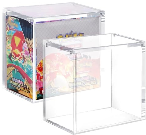 Caja acrílica, vitrina para caja de refuerzo, cajas de exhibición de acrílico transparente