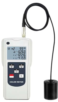 Bärbar kolorimeter, Digital färgmätare Färgskillnadstestare Kolorimetrar som mäter Ran L*: 5 till 100 för färgkontroll