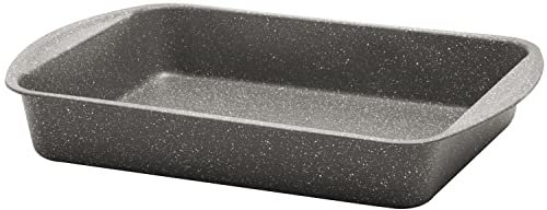 Aeternum LASAGNERA Rettangolare 35x27 PETRAVERA, Alluminio, Grigio