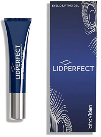 LIDPERFECT® Lifting Augengel 15ml - Die Anti-Aging Innovation gegen Schlupflider, Tränensäcke und dunkle Augenringe - Lidstraffung - klinisch getestet - Bekannt aus TV