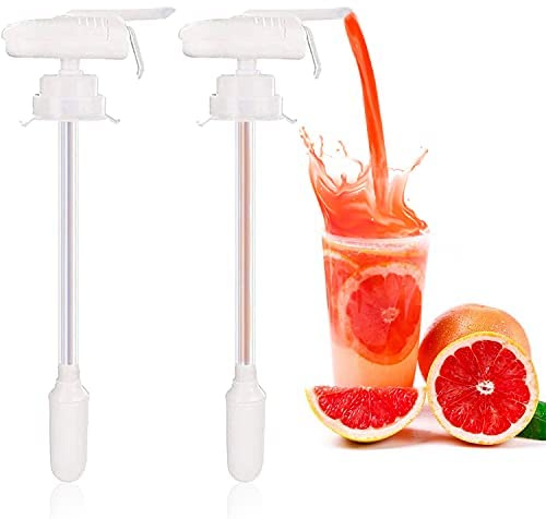 2 Pack Electric Drink Dispenser, Fridge Milk Gallon Pump, Kids Tap for Home Kitchen, Outdoor, Party